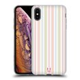 thumbnail image 1 of Head Case Designs French Country Patterns Stripes Soft Gel Case Compatible with Apple iPhone XS Max, 1 of 7