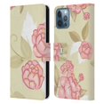 thumbnail image 1 of Head Case Designs French Country Patterns Vintage Roses Leather Book Wallet Case Cover Compatible with Apple iPhone 12 / iPhone 12 Pro, 1 of 6