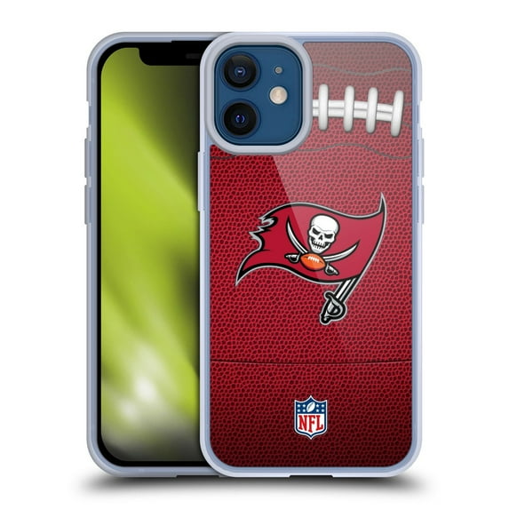 Head Case Designs NFL Tampa Bay Buccaneers Graphics Football Soft Gel Case for Apple iPhone 12 Mini