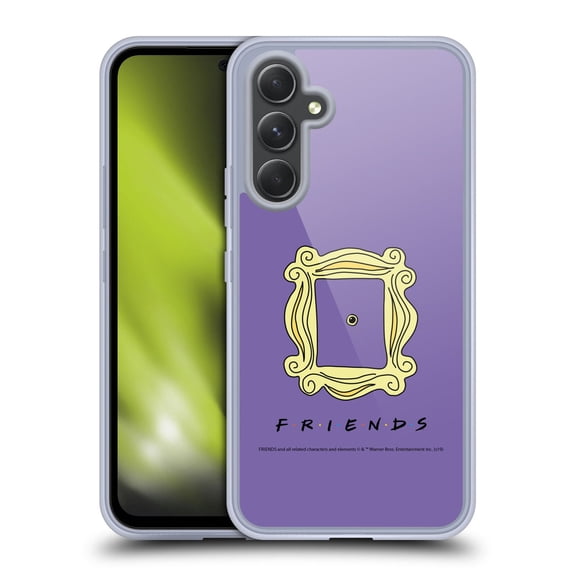 Head Case Designs Friends TV Show Iconic Peephole Frame Soft Gel Case for Samsung Galaxy A54 5G