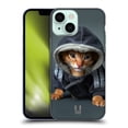 thumbnail image 1 of Head Case Designs Funny Animals Abyssinian Kitten In A Hoodie Soft Gel Case Compatible with Apple iPhone 13 Mini, 1 of 7