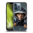 thumbnail image 1 of Head Case Designs Funny Animals Abyssinian Kitten In A Hoodie Soft Gel Case Compatible with Apple iPhone 13 Pro, 1 of 7