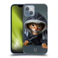 thumbnail image 1 of Head Case Designs Funny Animals Abyssinian Kitten In A Hoodie Soft Gel Case Compatible with Apple iPhone 14, 1 of 7