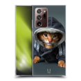 thumbnail image 1 of Head Case Designs Funny Animals Abyssinian Kitten In A Hoodie Soft Gel Case Compatible with Samsung Galaxy Note20 Ultra / 5G, 1 of 7