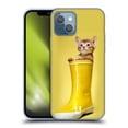 thumbnail image 1 of Head Case Designs Funny Animals Abyssinian Kitty In A Boot Soft Gel Case Compatible with Apple iPhone 13, 1 of 7
