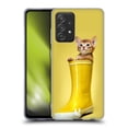 thumbnail image 1 of Head Case Designs Funny Animals Abyssinian Kitty In A Boot Soft Gel Case Compatible with Samsung Galaxy A52 / A52s / 5G (2021), 1 of 7