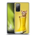 thumbnail image 1 of Head Case Designs Funny Animals Abyssinian Kitty In A Boot Soft Gel Case Compatible with Samsung Galaxy S20 FE / 5G, 1 of 7
