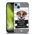 thumbnail image 1 of Head Case Designs Funny Animals Bad Dog Mugshot Soft Gel Case Compatible with Apple iPhone 14 Plus, 1 of 7