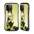thumbnail image 1 of Head Case Designs Funny Animals Cat In A Wine Glass with Grapes Hybrid Case Compatible with Apple iPhone 15 Pro Max, 1 of 7