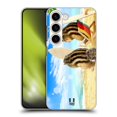 thumbnail image 1 of Head Case Designs Funny Animals Chipmunk Surf Buddies Hard Back Case Compatible with Samsung Galaxy S23 5G, 1 of 7