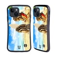 thumbnail image 1 of Head Case Designs Funny Animals Chipmunk Surf Buddies Hybrid Case Compatible with Apple iPhone 15, 1 of 7