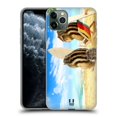 thumbnail image 1 of Head Case Designs Funny Animals Chipmunk Surf Buddies Soft Gel Case Compatible with Apple iPhone 11 Pro Max, 1 of 7