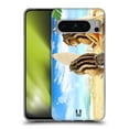 thumbnail image 1 of Head Case Designs Funny Animals Chipmunk Surf Buddies Soft Gel Case Compatible with Google Pixel 8 Pro, 1 of 7