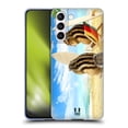 thumbnail image 1 of Head Case Designs Funny Animals Chipmunk Surf Buddies Soft Gel Case Compatible with Samsung Galaxy S21 5G, 1 of 7