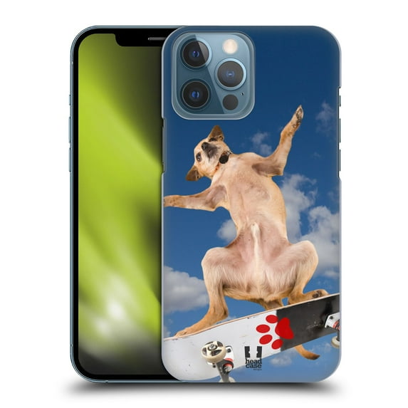 Head Case Designs Funny Animals Cool Chihuahua Skater Hard Back Case Compatible with Apple iPhone 13 Pro Max