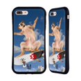 thumbnail image 1 of Head Case Designs Funny Animals Cool Chihuahua Skater Hybrid Case Compatible with Apple iPhone 7 Plus / iPhone 8 Plus, 1 of 7