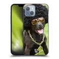 thumbnail image 1 of Head Case Designs Funny Animals Dog In Funny Costume Hard Back Case Compatible with Apple iPhone 14, 1 of 7