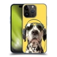 thumbnail image 1 of Head Case Designs Funny Animals Grooving Dalmatian Soft Gel Case Compatible with Apple iPhone 15 Pro, 1 of 7