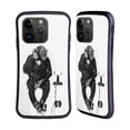 thumbnail image 1 of Head Case Designs Funny Animals Monkey Calling On Phone Hybrid Case Compatible with Apple iPhone 15 Pro, 1 of 7