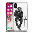 thumbnail image 1 of Head Case Designs Funny Animals Monkey Calling On Phone Soft Gel Case Compatible with Apple iPhone X / iPhone XS, 1 of 7