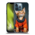 thumbnail image 1 of Head Case Designs Funny Animals Orange Abyssinian Kitten Soft Gel Case Compatible with Apple iPhone 13 Pro, 1 of 7