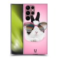 thumbnail image 1 of Head Case Designs Funny Animals Pretty Bunny In Sunglasses Soft Gel Case Compatible with Samsung Galaxy S22 Ultra 5G, 1 of 7