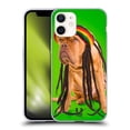 thumbnail image 1 of Head Case Designs Funny Animals Rastafarian Dog Dreadlocks Soft Gel Case Compatible with Apple iPhone 12 Mini, 1 of 7
