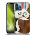 thumbnail image 1 of Head Case Designs Funny Animals Reader Dog with Glasses Soft Gel Case Compatible with Apple iPhone 13 Pro Max, 1 of 7