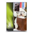 thumbnail image 1 of Head Case Designs Funny Animals Reader Dog with Glasses Soft Gel Case Compatible with Samsung Galaxy Note20 Ultra / 5G, 1 of 7