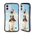 thumbnail image 1 of Head Case Designs Funny Animals Totem Animals On Rope Hybrid Case Compatible with Apple iPhone 11, 1 of 7