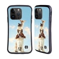 thumbnail image 1 of Head Case Designs Funny Animals Totem Animals On Rope Hybrid Case Compatible with Apple iPhone 15 Pro, 1 of 7