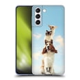 thumbnail image 1 of Head Case Designs Funny Animals Totem Animals On Rope Soft Gel Case Compatible with Samsung Galaxy S21 5G, 1 of 7