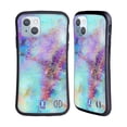 thumbnail image 1 of Head Case Designs Glittery Marble Prints Colours Hybrid Case Compatible with Apple iPhone 14, 1 of 7