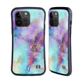 thumbnail image 1 of Head Case Designs Glittery Marble Prints Colours Hybrid Case Compatible with Apple iPhone 15 Pro Max, 1 of 7
