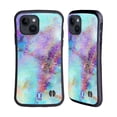 thumbnail image 1 of Head Case Designs Glittery Marble Prints Colours Hybrid Case Compatible with Apple iPhone 15, 1 of 7