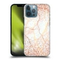 thumbnail image 1 of Head Case Designs Glittery Marble Prints Rose Gold Hard Back Case Compatible with Apple iPhone 13 Pro Max, 1 of 7