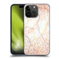 thumbnail image 1 of Head Case Designs Glittery Marble Prints Rose Gold Hard Back Case Compatible with Apple iPhone 15 Pro Max, 1 of 7