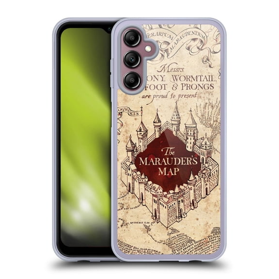 Head Case Designs Harry Potter Prisoner Of Azkaban II The Marauder's Map Soft Gel Case for Samsung Galaxy A14 5G