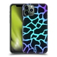 thumbnail image 1 of Head Case Designs Mad Prints Cyan Giraffe Hard Back Case Compatible with Apple iPhone 11 Pro, 1 of 7