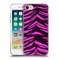 thumbnail image 1 of Head Case Designs Mad Prints Magenta Tiger Soft Gel Case Compatible with Apple iPhone 7 / 8 / SE 2020 & 2022, 1 of 7