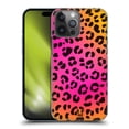 thumbnail image 1 of Head Case Designs Mad Prints Pink Leopard Hard Back Case Compatible with Apple iPhone 14 Pro Max, 1 of 7
