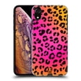 thumbnail image 1 of Head Case Designs Mad Prints Pink Leopard Hard Back Case Compatible with Apple iPhone XR, 1 of 7
