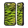 thumbnail image 1 of Head Case Designs Mad Prints Yellow Green Zebra Hybrid Case Compatible with Apple iPhone 7 Plus / iPhone 8 Plus, 1 of 7