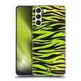 thumbnail image 1 of Head Case Designs Mad Prints Yellow Green Zebra Soft Gel Case Compatible with Samsung Galaxy S21 5G, 1 of 7