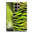 thumbnail image 1 of Head Case Designs Mad Prints Yellow Green Zebra Soft Gel Case Compatible with Samsung Galaxy S22 Ultra 5G, 1 of 7