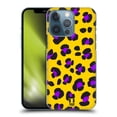 thumbnail image 1 of Head Case Designs Mad Prints Yellow Leopard Hard Back Case Compatible with Apple iPhone 13 Pro, 1 of 7