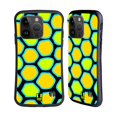 thumbnail image 1 of Head Case Designs Mad Prints Yellow Snake Hybrid Case Compatible with Apple iPhone 15 Pro, 1 of 7