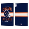thumbnail image 1 of Head Case Designs NFL Chicago Bears Graphics Helmet Typography Leather Book Wallet Case Cover For Apple iPad Air 13 2024/2025, 1 of 6