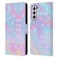 thumbnail image 1 of Head Case Designs Mermaid Scales Holographic Leather Book Wallet Case Cover Compatible with Samsung Galaxy S21 5G, 1 of 6