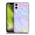 thumbnail image 1 of Head Case Designs Mermaid Scales Holographic Soft Gel Case Compatible with Apple iPhone 11, 1 of 7